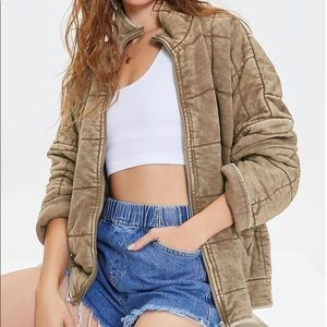 Forever 21 quilt jacket